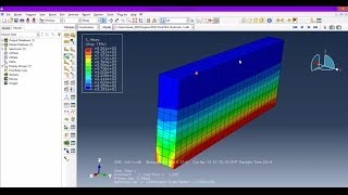 Abaqus Hydrostatic Loading Tutorial [upl. by Navis]