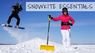 Ultimate Snowkiting Checklist Kitesurf in SNOW [upl. by Gewirtz669]