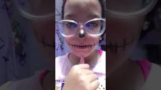 Parte 5 haciendo maquillaje de Halloween fáciles y rápidos [upl. by Catlaina200]