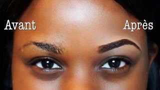 Sourcils parfaits Tutoriel idéale pour débutantes [upl. by Arahsat]