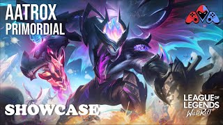 AATROX PRIMORDIAL LOL LEAGUE OF LEGENDS WILD RIFT SKIN  CASADOCHAMPIER [upl. by Darla]