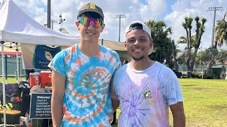 Hingle McCringleberry ft Derek McRea  FR Miami SpikeballRoundnet Highlights  Bloopers 🥇 [upl. by Ecallaw]