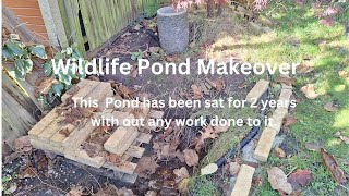 Wildlife pond make over [upl. by Shiverick]