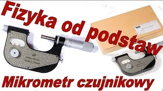 Pomiar mikrometrem czujnikowym transametrem pasametrem [upl. by Stanwood]