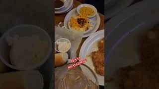 TEXAS ROADHOUSE subscribe food youtubeshorts [upl. by Hodess434]