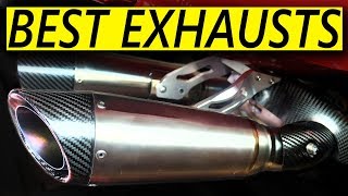 Top 7 BEST Aftermarket Exhausts for Motorcycles [upl. by Starr]