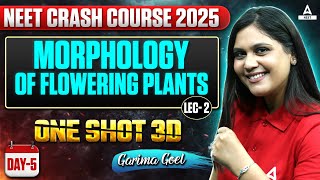 Morphology of Flowering Plants Class 11 L2  NEET Crash Course 2025  Garima Goel [upl. by Yreva]