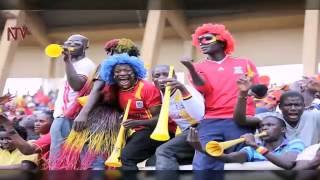 Highlights from Uganda vs Comoros match ahead of AFCON 2017 [upl. by Bartosch]