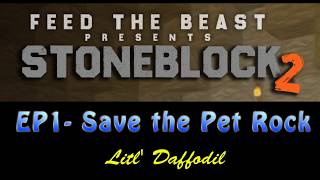 Stoneblock2  EP1  Save the Pet Rock [upl. by Cherilynn6]