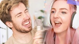 Oli and LDShadowlady sing Hit Me Baby One More Time [upl. by Oilerua53]