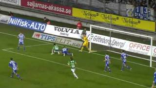 Fotboll  GAIS vs IFK Göteborg 10 20111017 [upl. by Nyrol]