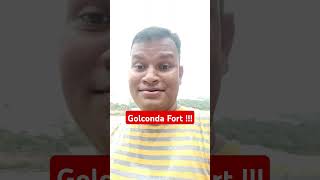 Golconda Fort  Hyderabad 😱🙏 golcondaforthyderabad travel fort vlog hyderabadtourism [upl. by Bubalo159]