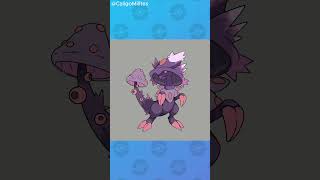 Pokemon Fusion Mismagius and Breloom Pokemon Fakemon [upl. by Eillime]