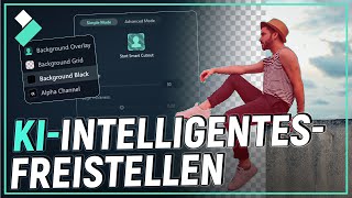 KIIntelligentesFreistellen in Filmora  Videoerstellung mit AI [upl. by Affer199]