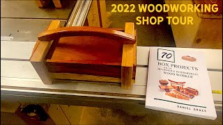 2022 Woodworking Shop Tour of Master Box Maker Daniel Grace workshop tour [upl. by Mure]