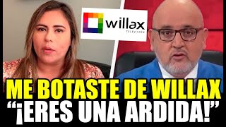 Claudia Toro culpa a Beto Ortiz de su salida de Willax y él la calificó como quotardidaquot [upl. by Drarehs921]