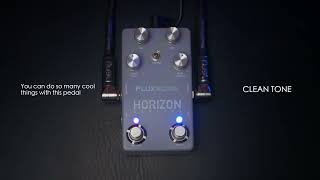 PEDAL DEMO  Horizon Devices  Flux Echo [upl. by Airdnazxela258]