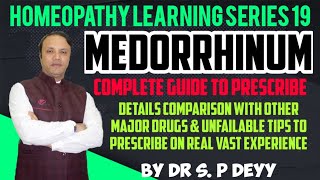 Medorrhinum  most complete guide with major comparison  Materia Medica [upl. by Gamber]