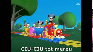 Clubul lui Mickey MouseTrenuletul CIU CIUCantece din Desene Animate [upl. by Eirot368]