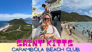 Saint Kitts Cruise Excursion to Carambola Beach Club [upl. by Aerdnaz845]