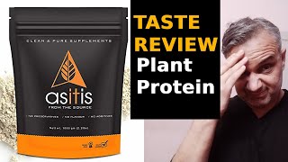 Asitis Pea Protein Taste Review I 28gms Protein I plant base protein [upl. by Kentigera]