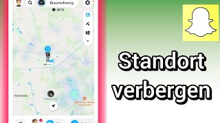 Snapchat Standort ausschalten amp verbergen  Snapchat Geistmodus aktivieren [upl. by Maurilia]