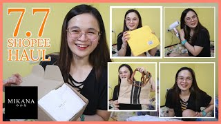 SHOPEE HAUL 77 Featuring Mikana Jewelry  Krystal Reyes [upl. by Jayson]