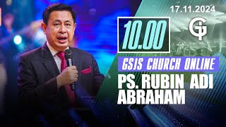 Ibadah Online GSJS 3  Ps DR Rubin Adi Abraham  Pk1000 17 Nov 2024 [upl. by Ahsilla]