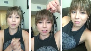 Jennette McCurdy Facebook live stream [upl. by Donny329]