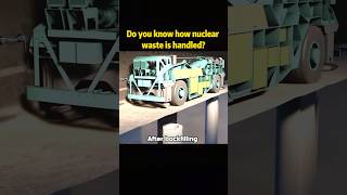 Do you know how nuclear waste is handledscrap gross shipment matrix process youtube foryou [upl. by Ellasal]