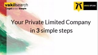 How to register a private limited company in India [upl. by Alyakcm305]