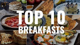 Easy 10 Breakfast Recipes [upl. by Falcone811]