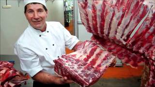 Part 3  How to Bone a Forequarter of Beef demonstration by Michael Cross [upl. by Iluj858]