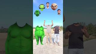 Green Fatty dog vs cute brothers amp me correct head matching with tu radha meri main shyam tera songs [upl. by Nelyahs]