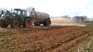 GoPro Fendt Farmer 311 fährt Gülle HD [upl. by Krebs]