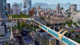 Simcity Cities of Tomorrow  Megalopolis A City of Tomorrow [upl. by Ollehto]