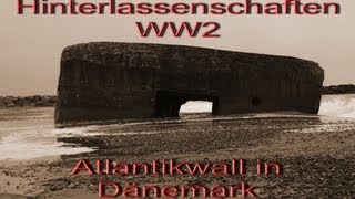 Atlantikwall in Dänemark  Hinterlassenschaften des WW2  Lost Places [upl. by Ellehsad]