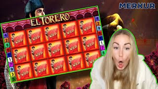 💥 4€ FACH EL TORERO FREISPIELE 🐂 I El Torero Merkur ☀️  itsaboutanna Casino Highlights [upl. by Lemar]