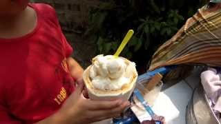 Thai Street Food Coconut Ice Cream [upl. by Pettit252]