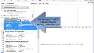 Compound Identification  Progenesis QI [upl. by Deonne]