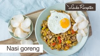 Nasi goreng recept 🍳  LeukeReceptennl [upl. by Oringas]