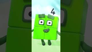 Aprende a CONTAR DEL 1 AL10  Parte 2  Cuatro y Cinco  Numberblocks en Español shorts [upl. by Mcfarland108]