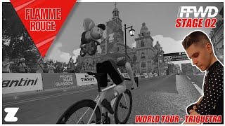 ZWIFT I FRR WORLD TOUR  TRIQUETRA I Stage 2 I MUCKLE YIN [upl. by Joh689]