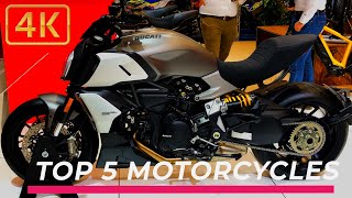 Top 5 Beautiful Motorcycles You Must See 4k Details [upl. by Anialad118]