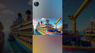 MAGICAL Minecraft Carnival Cruise Ship Comes to Life shorts [upl. by Varhol]