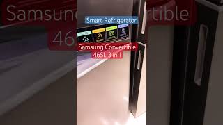 Smart refrigerator Samsung 465L Convertible 3 in 1 New Refrigerator smartphone connect [upl. by Fisoi]