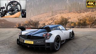 Pagani Huayra BC  Forza Horizon 5  Logitech g29 gameplay [upl. by Marius]