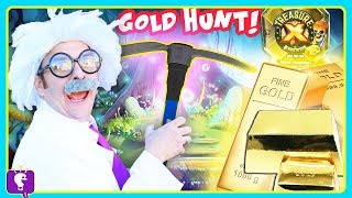 GOLD TREASURE X Hunt Adventure Surprises with HobbyHarry on HobbyKidsTV [upl. by Lanza]