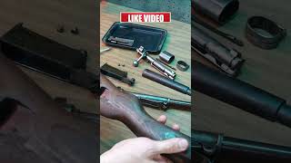 Removing the wood from the project K98K vintagerestoration rifle shorts DIY gunrestoration [upl. by Hilde726]