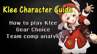 Klee Character Guide [upl. by Chelsae158]